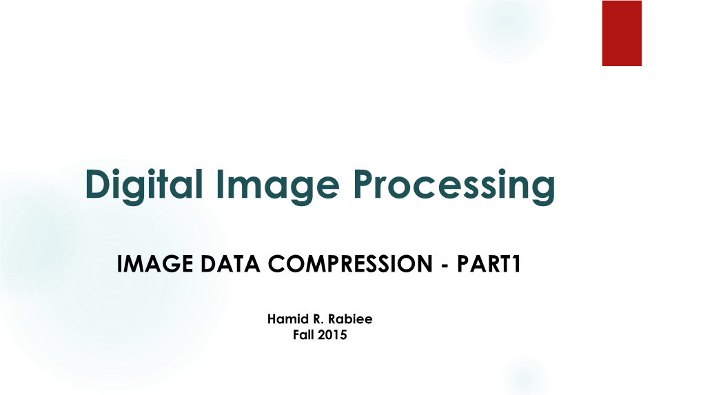 Image Compression 2