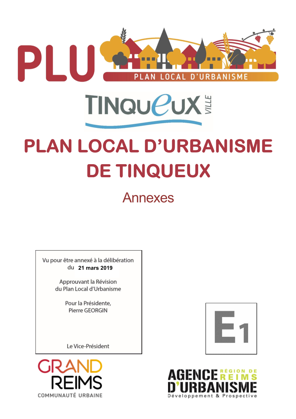 Plan Local D'urbanisme De Tinqueux