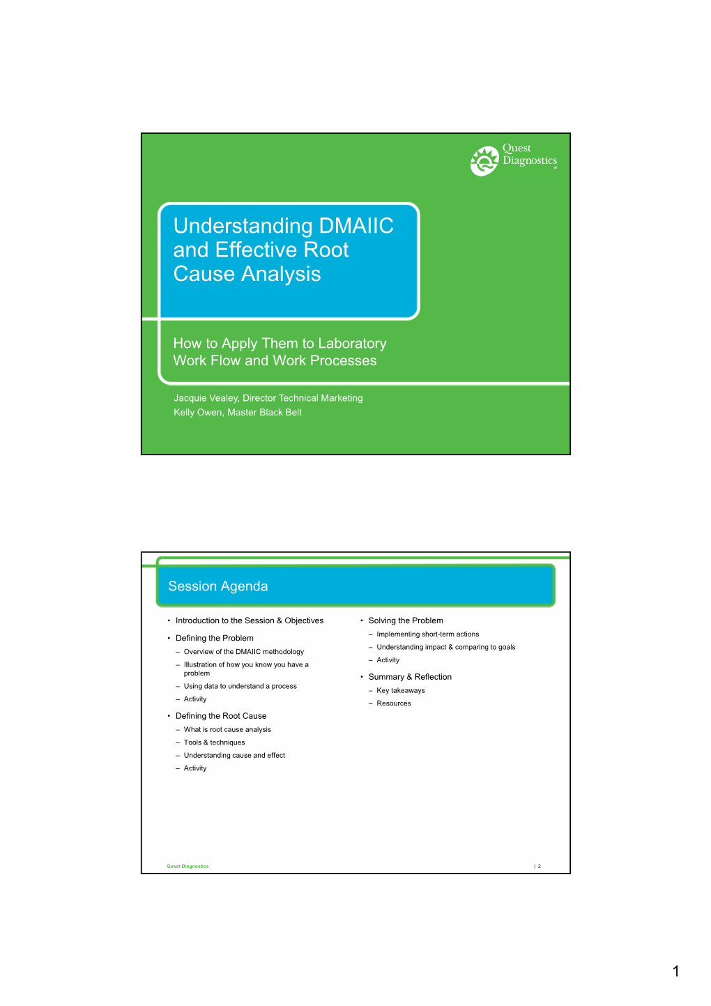 Understanding DMAIIC and Effective Root Cause Analysis