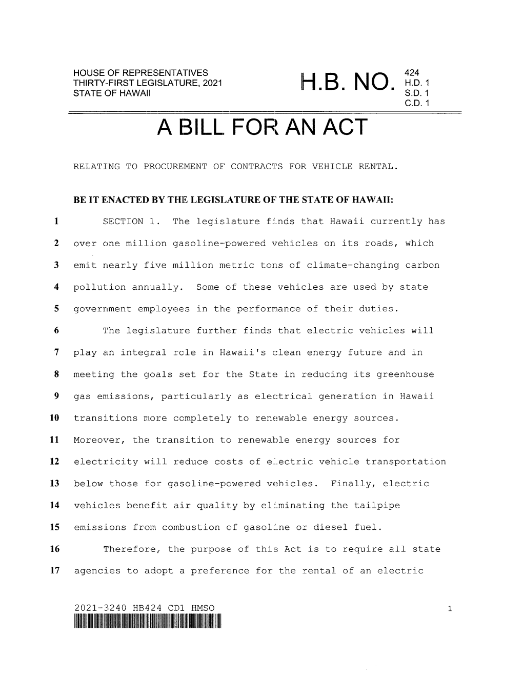 A Bill. for an Act