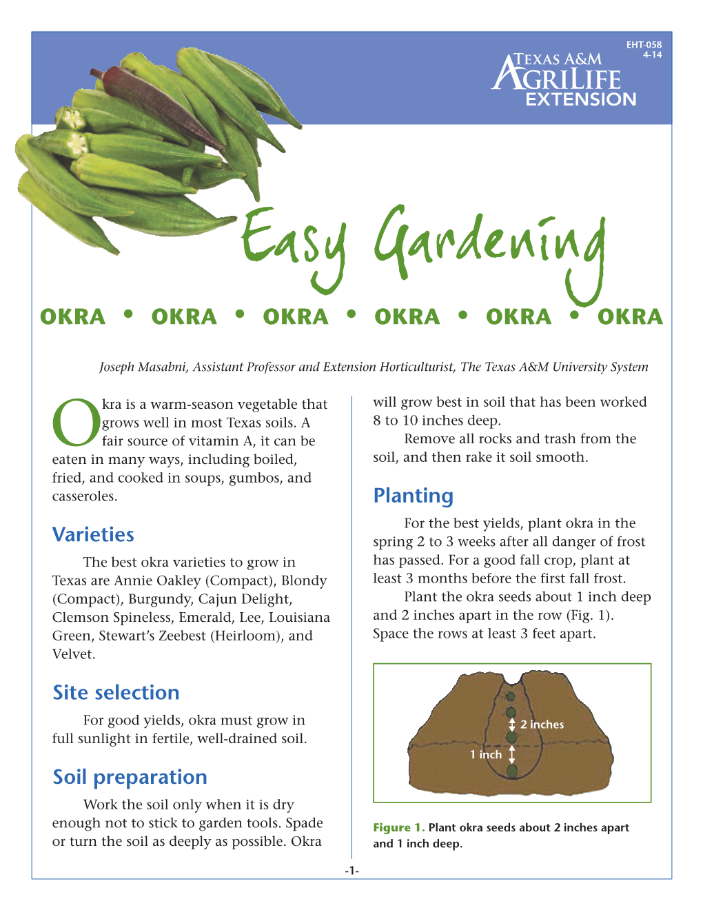 How to Grow Okra