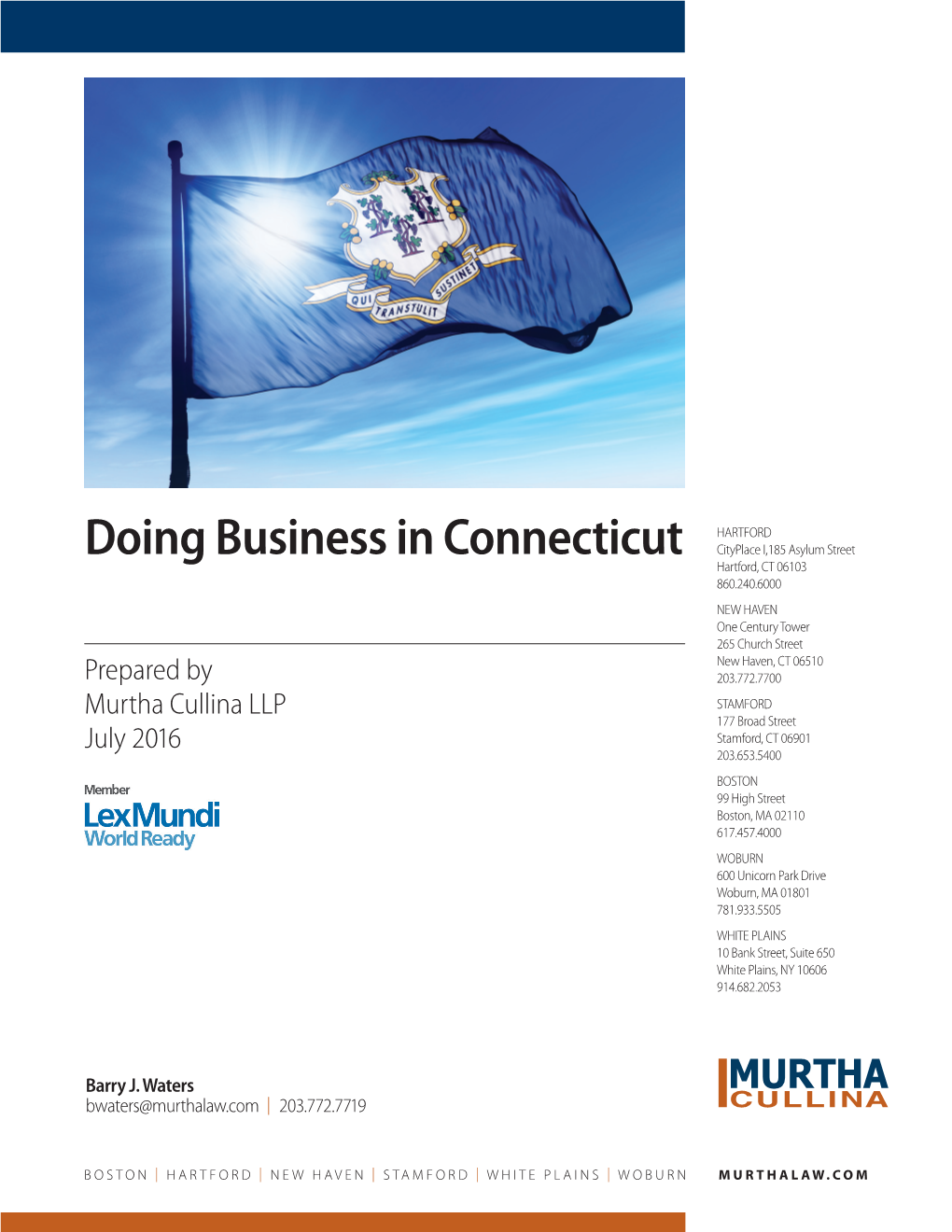 Doing Business in Connecticut