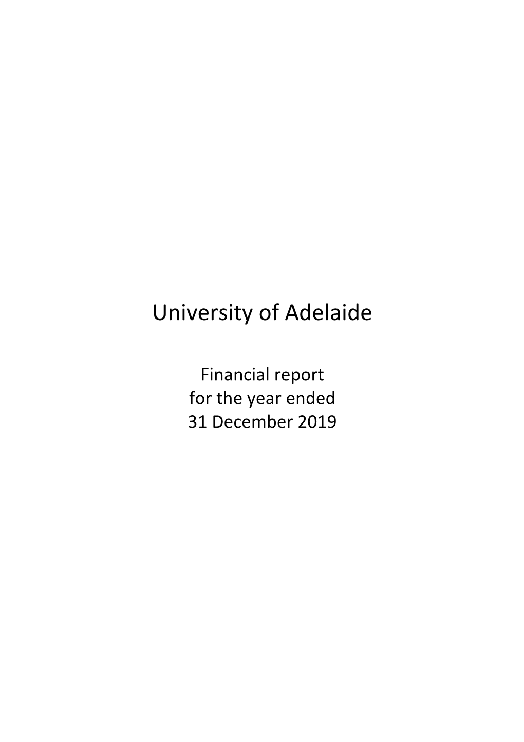 University of Adelaide