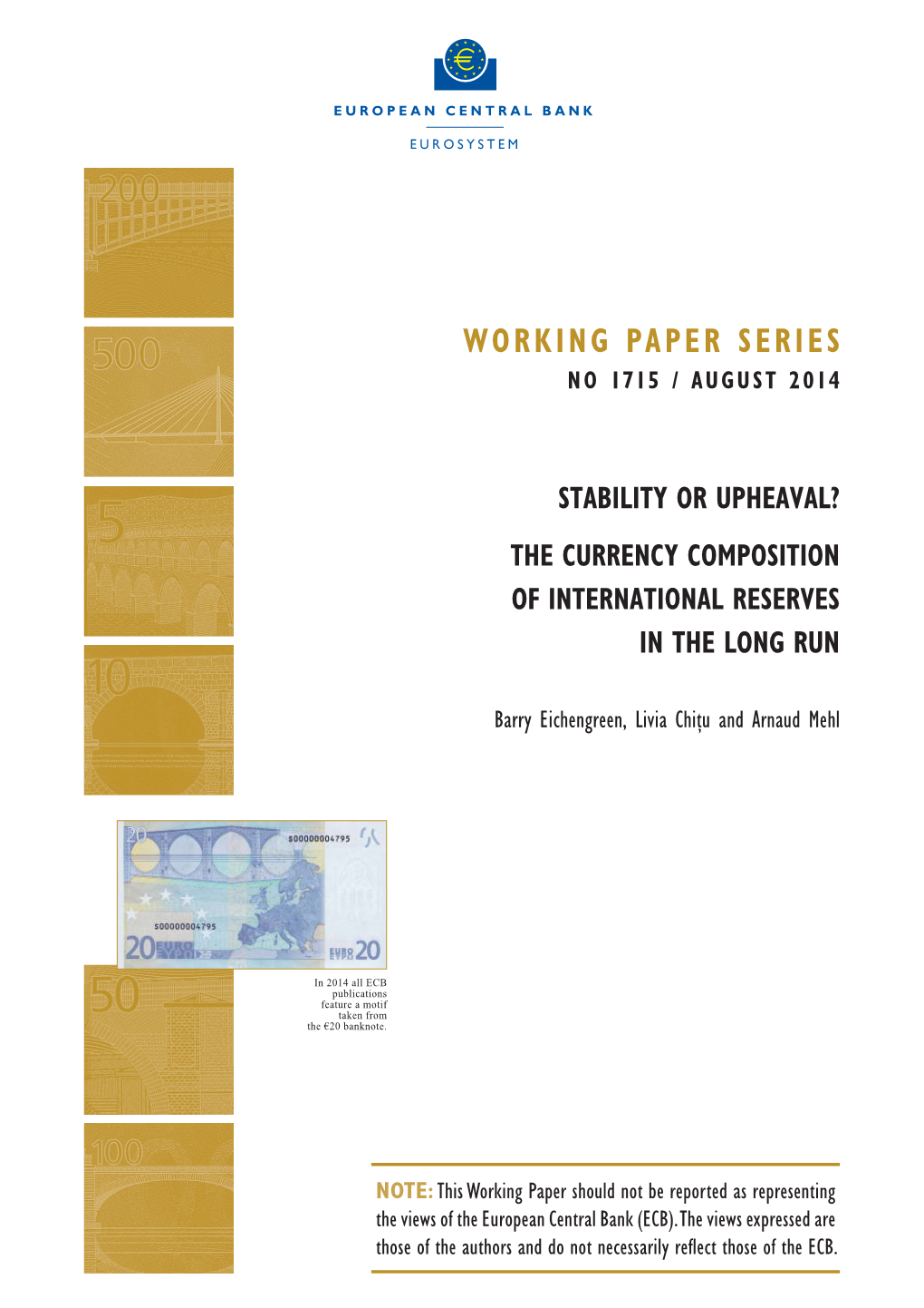 The Currency Composition of International Reserves in the Long Run