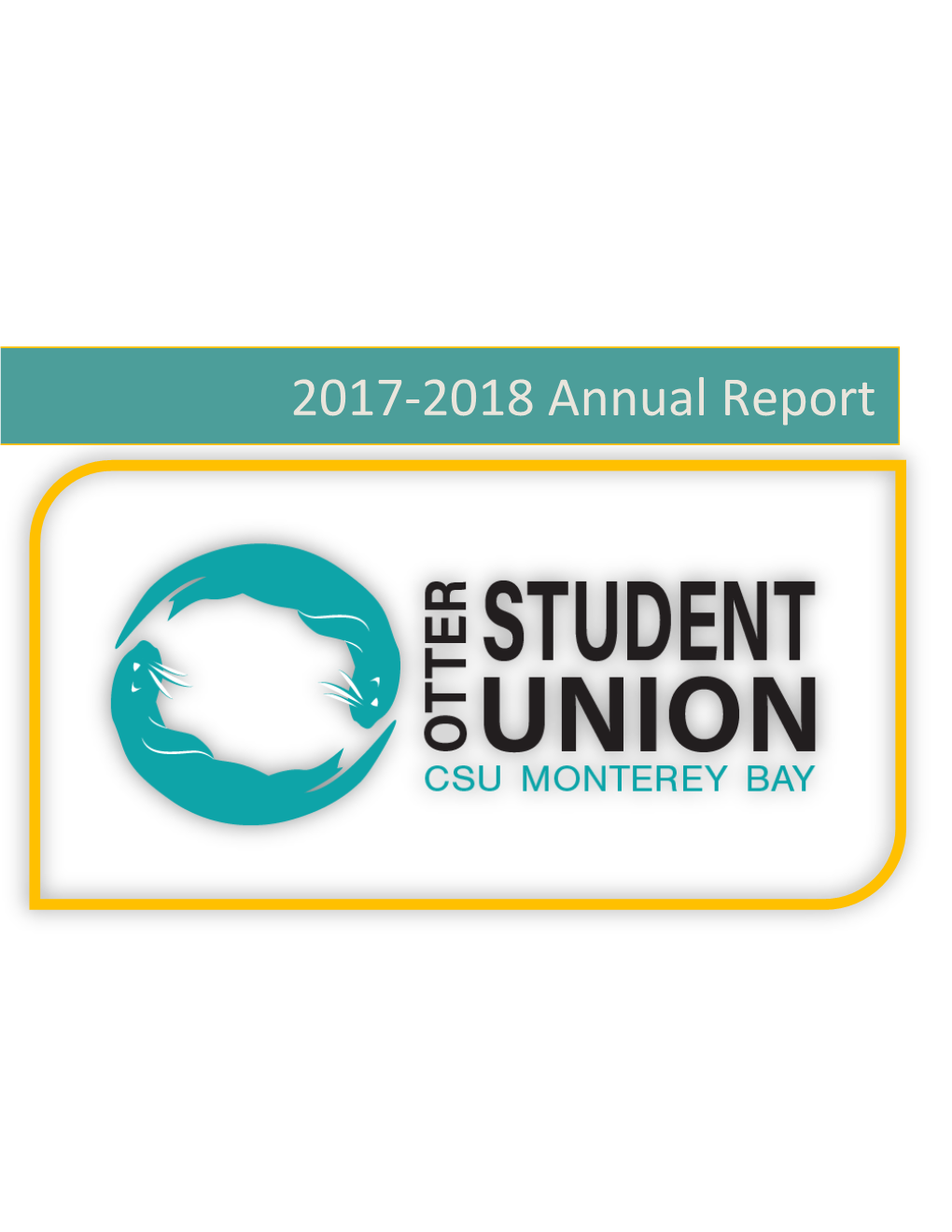 2017-2018 Otter Student Union Annual Report