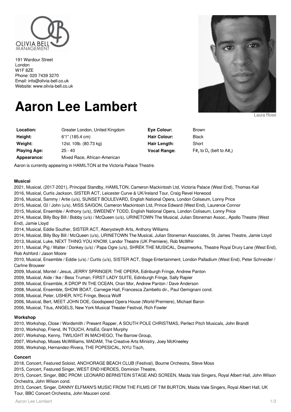 Aaron Lee Lambert Laura Rose