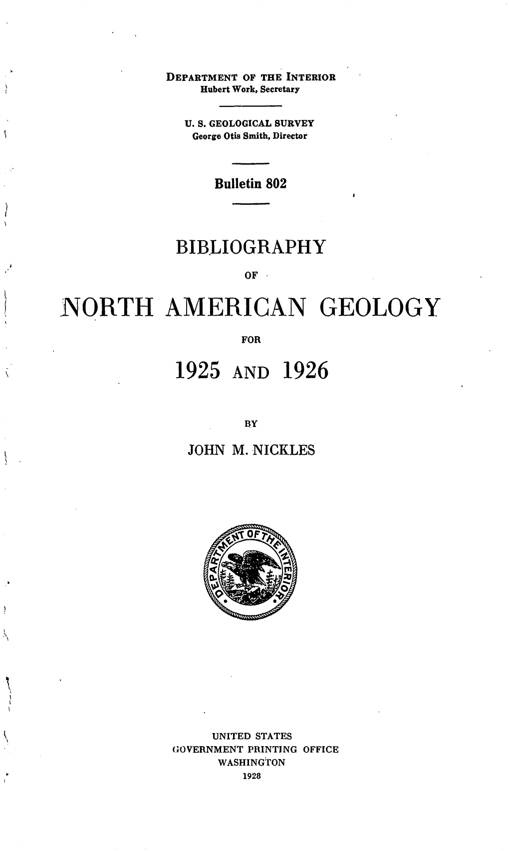 North American Geology