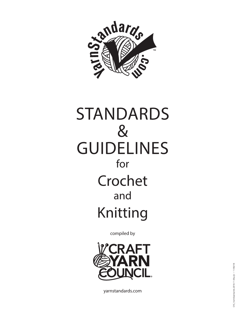 Standards & Guidelines for Knitting and Crochet