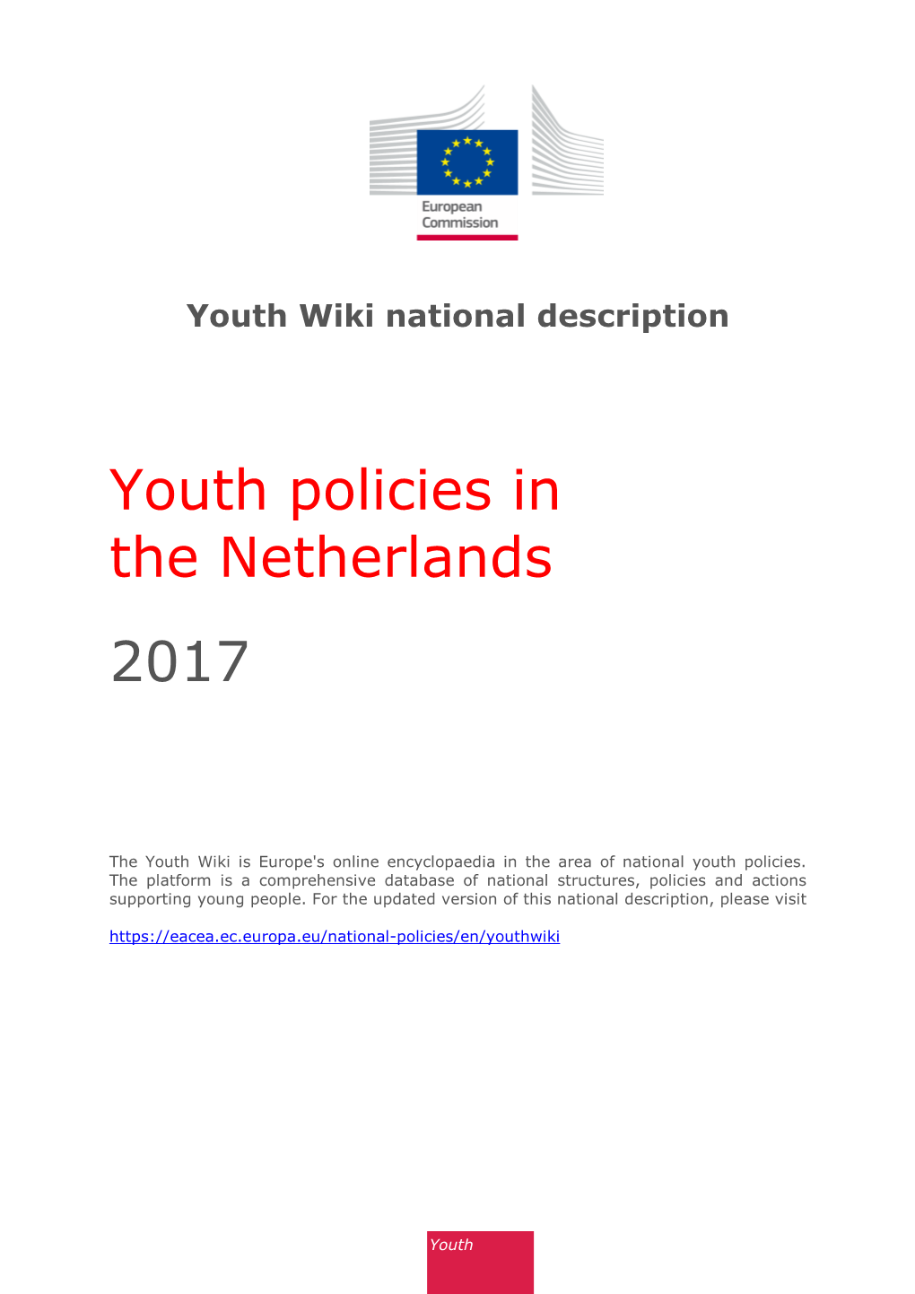 Youth Policies in the Netherlands