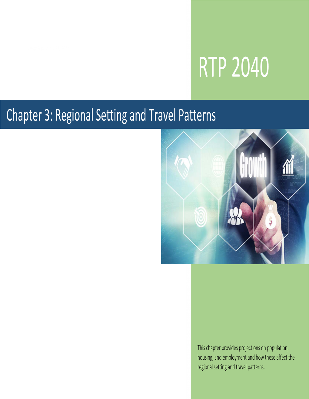 Regional Setting and Travel Patterns