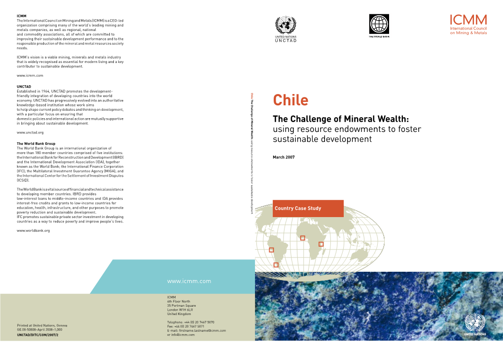 The Challenge of Mineral Wealth: Using Resource Endowments to Foster Sustainable Development”