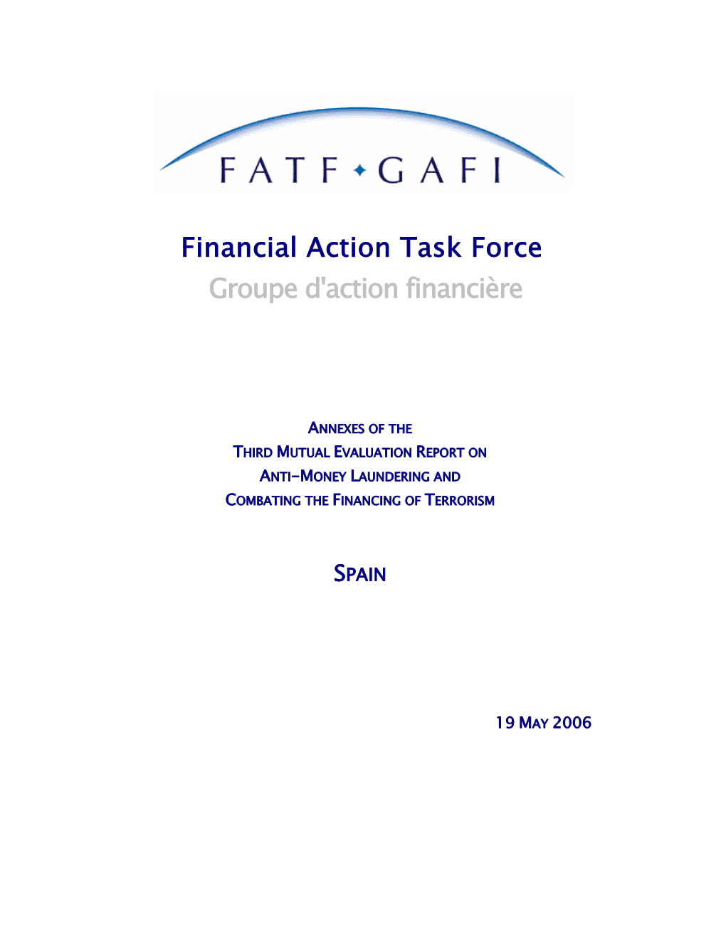 Financial Action Task Force Groupe D'action Financière