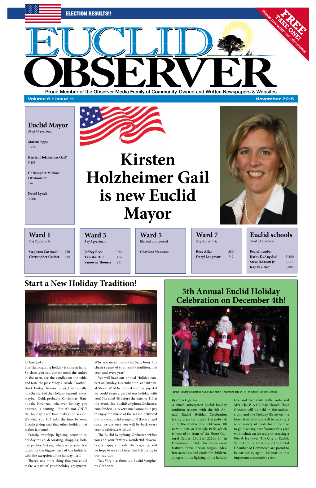 Kirsten Holzheimer Gail Is New Euclid Mayor
