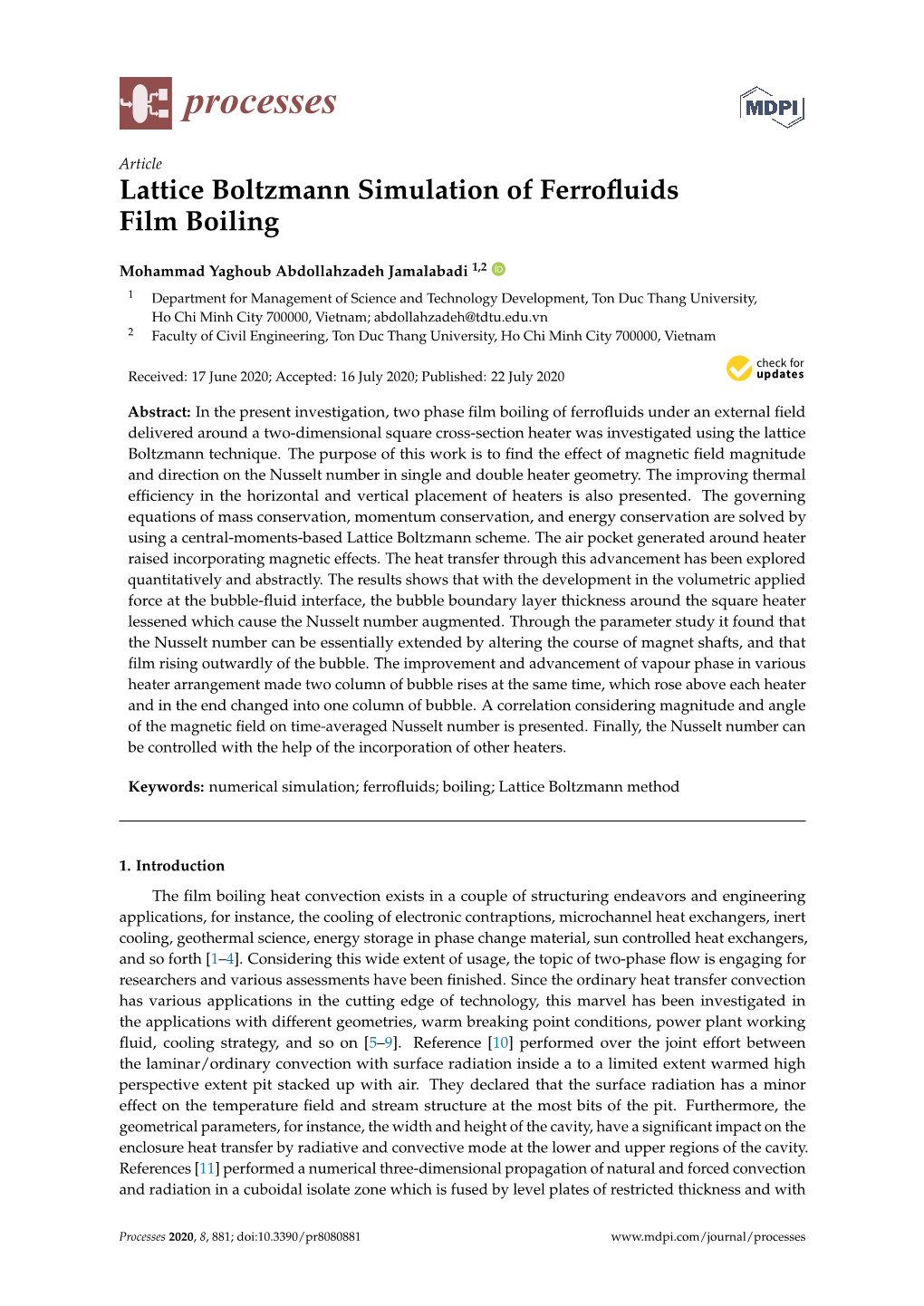 Lattice Boltzmann Simulation of Ferrofluids Film Boiling