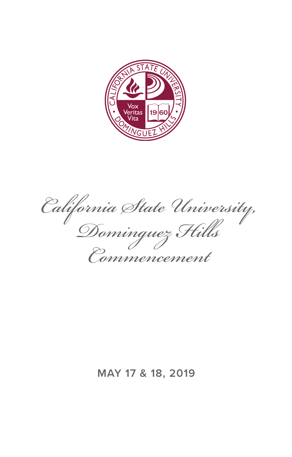 California State University, Dominguez Hills Commencement