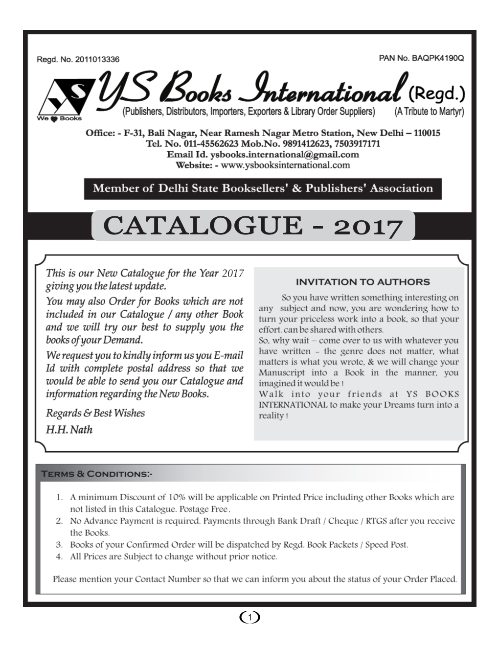 Catalogue - 2017