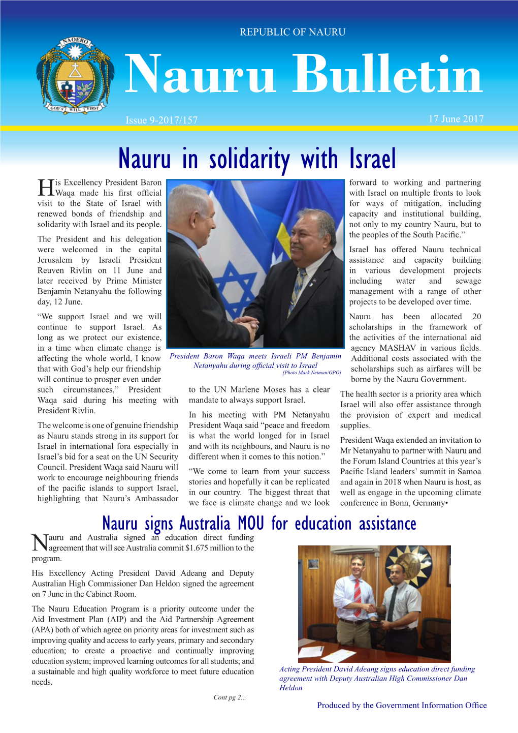 Nauru Bulletin