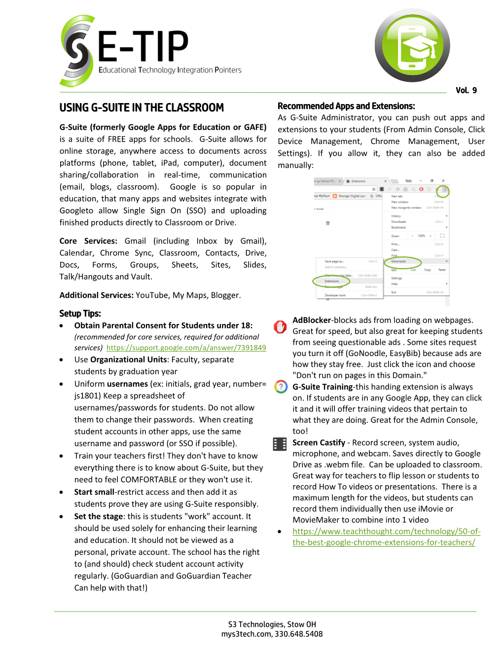 Using G-Suite in the Classroom