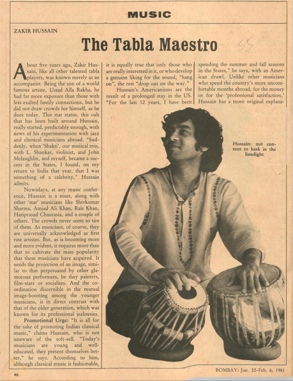 The Tabla Maestro