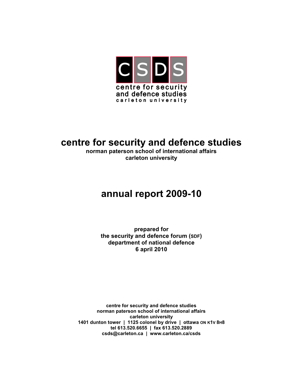 Annual Report 2009-10