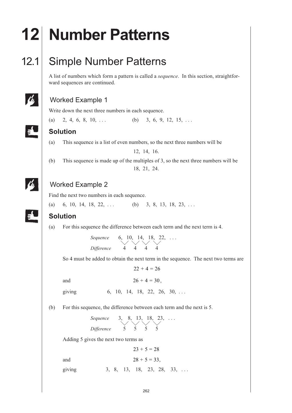 12 Number Patternsmep Pupil Text 12