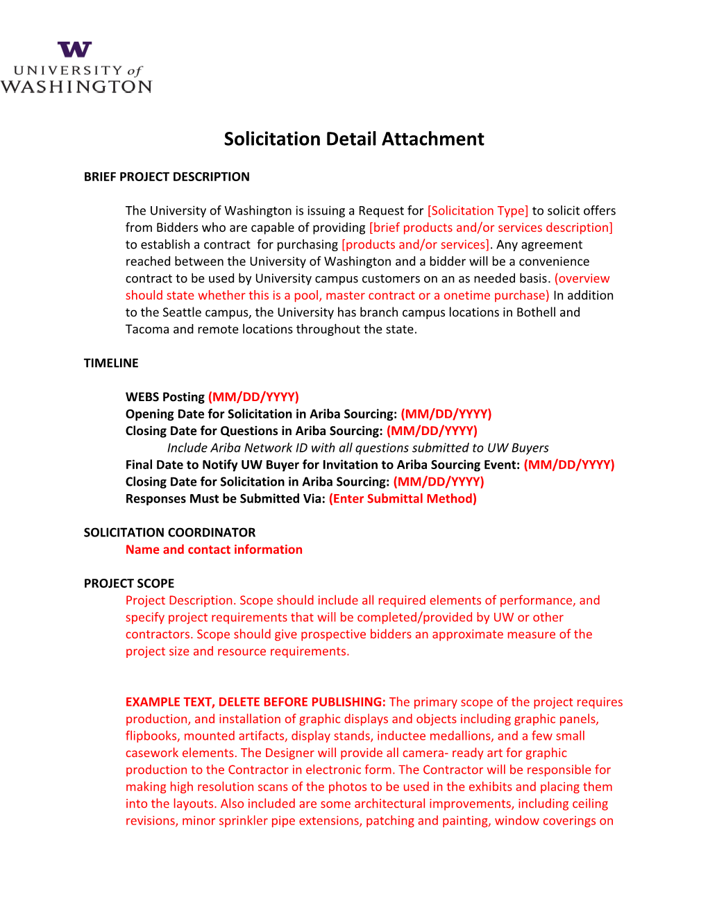 Solicitation Detail Attachment