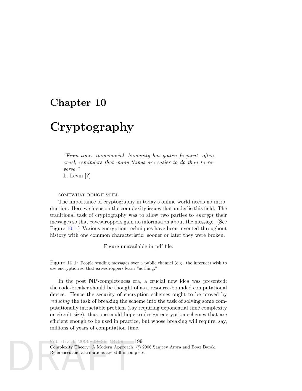 Cryptography