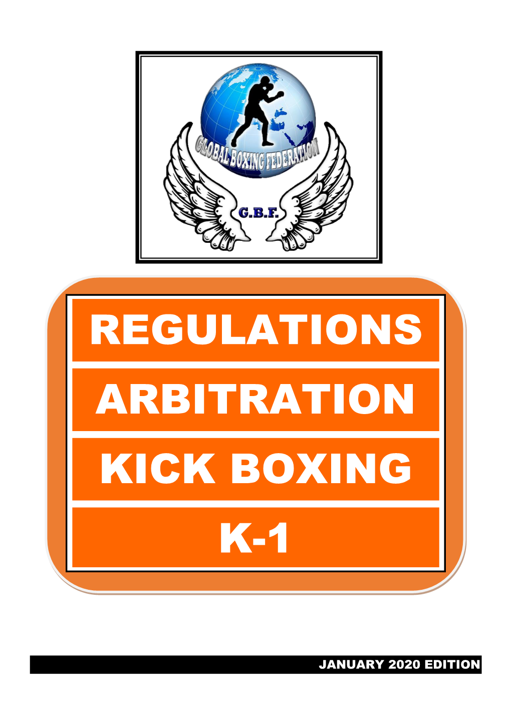 Regulations Arbitration Kick Boxing-K1