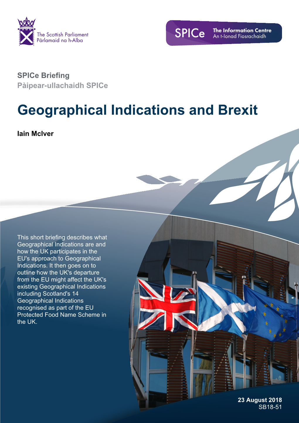 Geographical Indications and Brexit