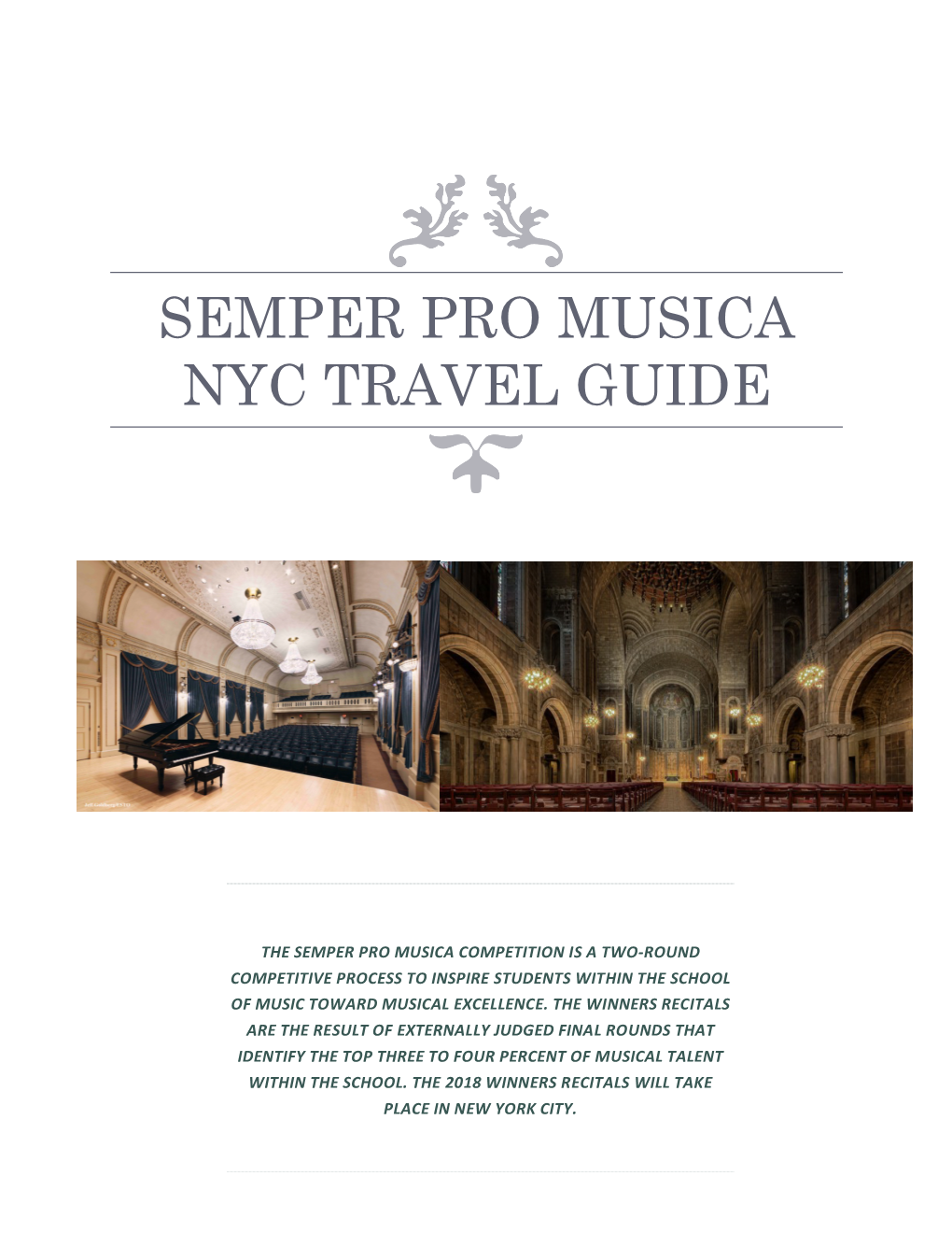Semper Pro Musica Nyc Travel Guide
