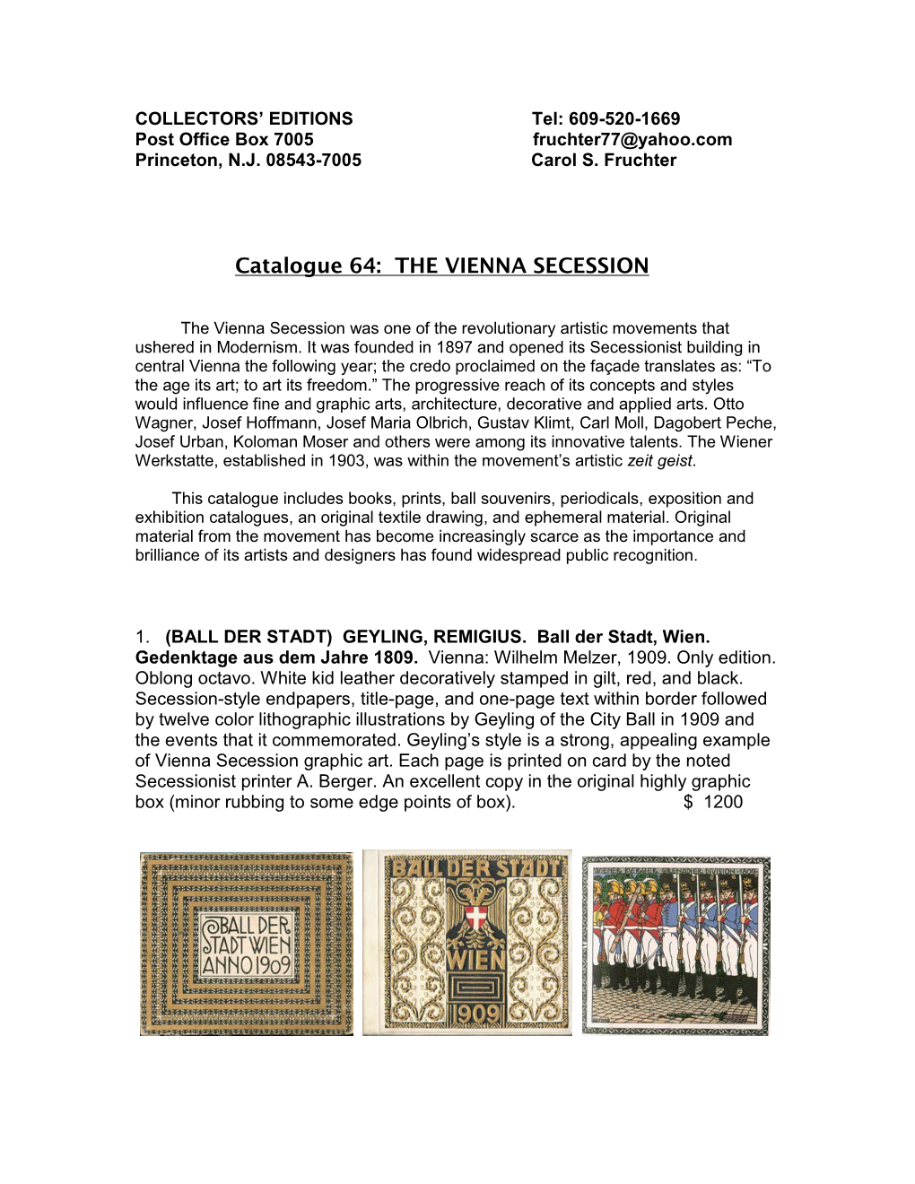 Vienna Secession Collection