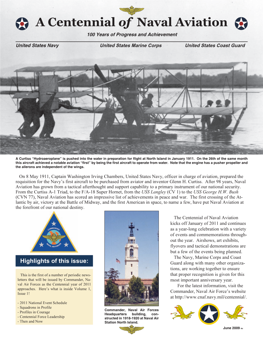 A Centennial of Naval Aviation 100 Years of Progress and Achievement