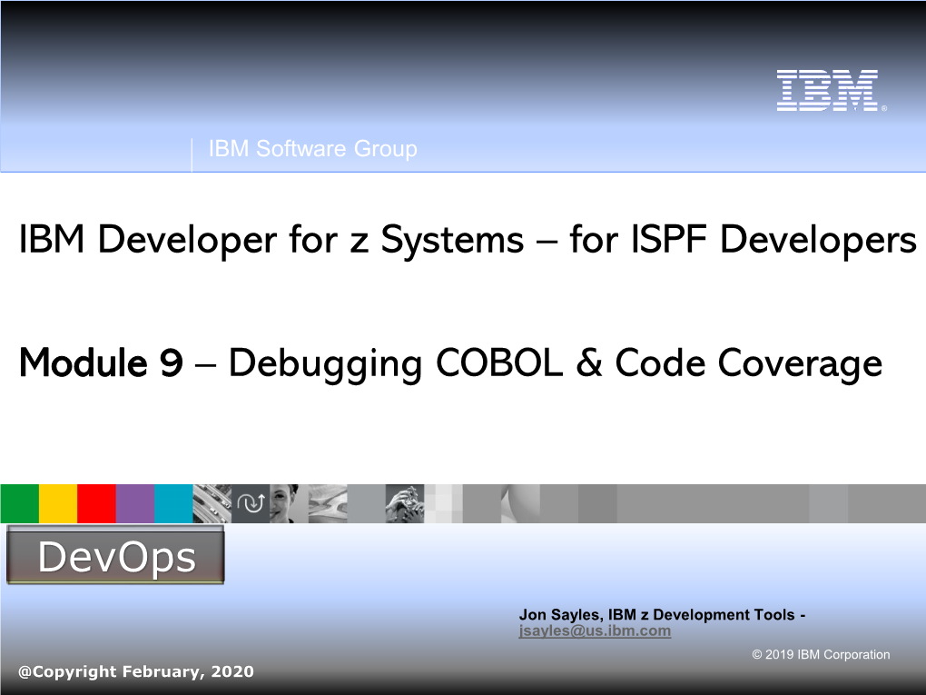 Debugging Z/OS COBOL Programs