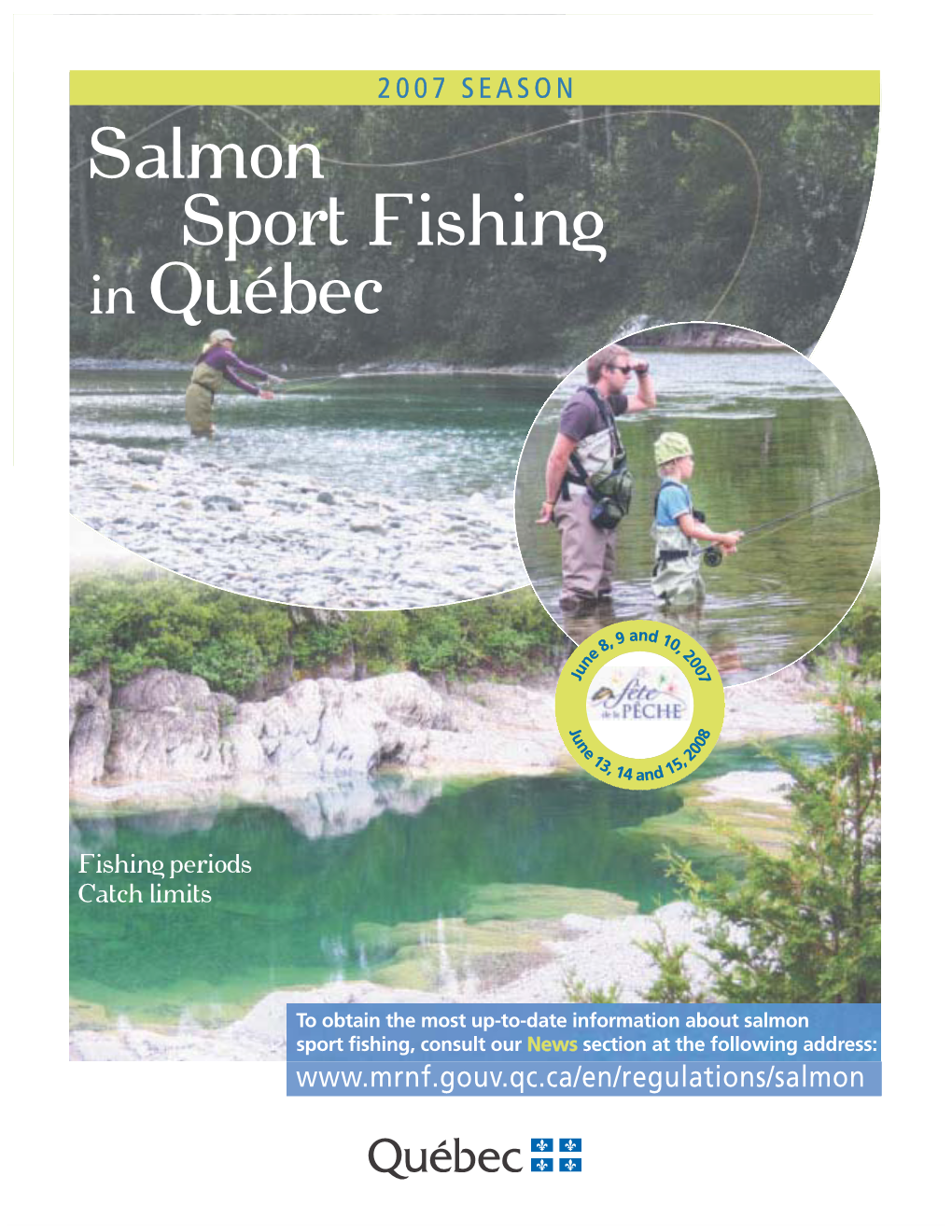 Salmon Sport Fishing in Québec