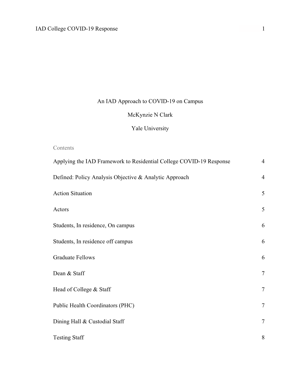 An IAD Approach to COVID-19 on Campus.Pdf