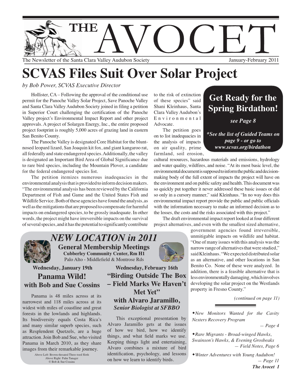 SCVAS Files Suit Over Solar Project