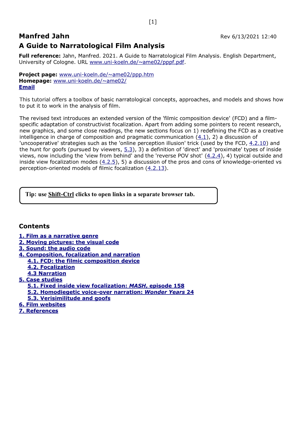 2021. a Guide to Film Analysis (PDF)