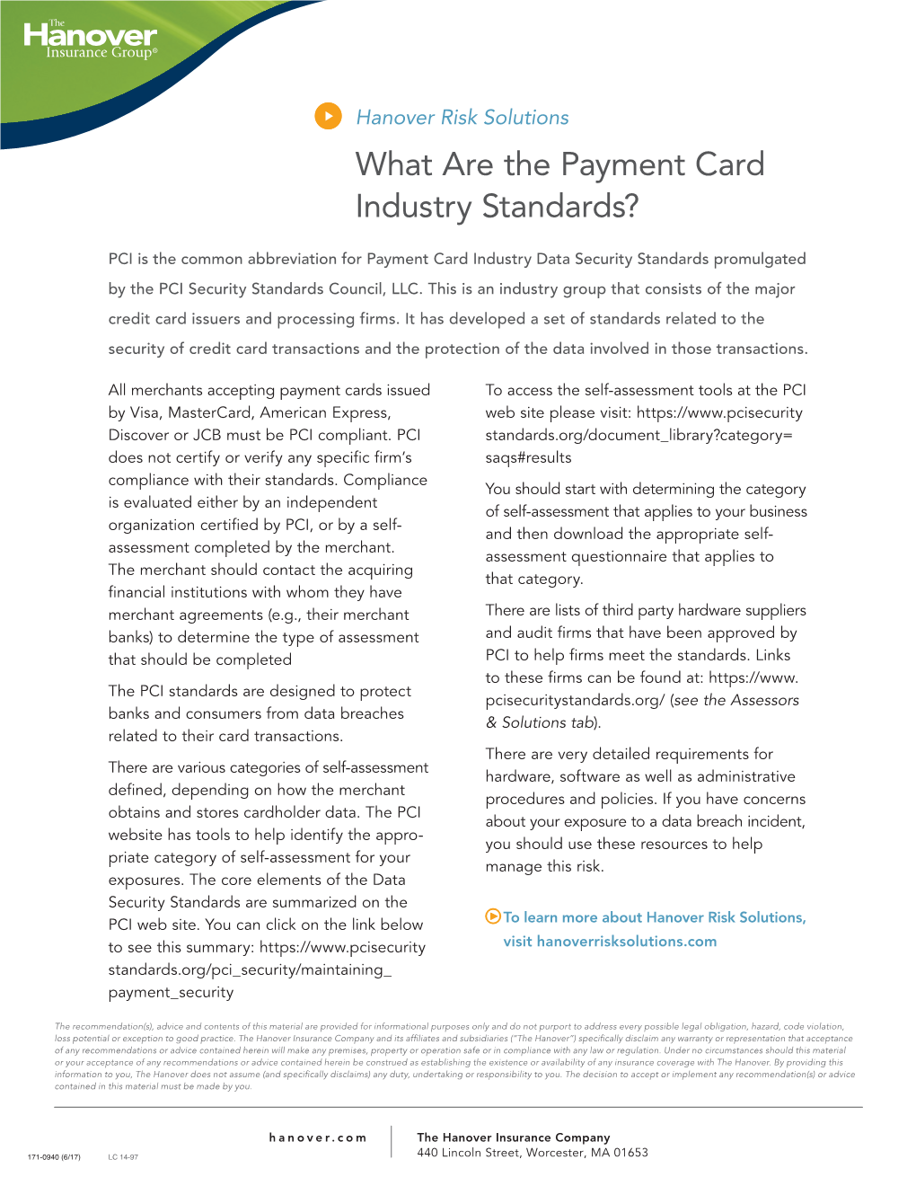 What Are the Payment Card Industry Standards?