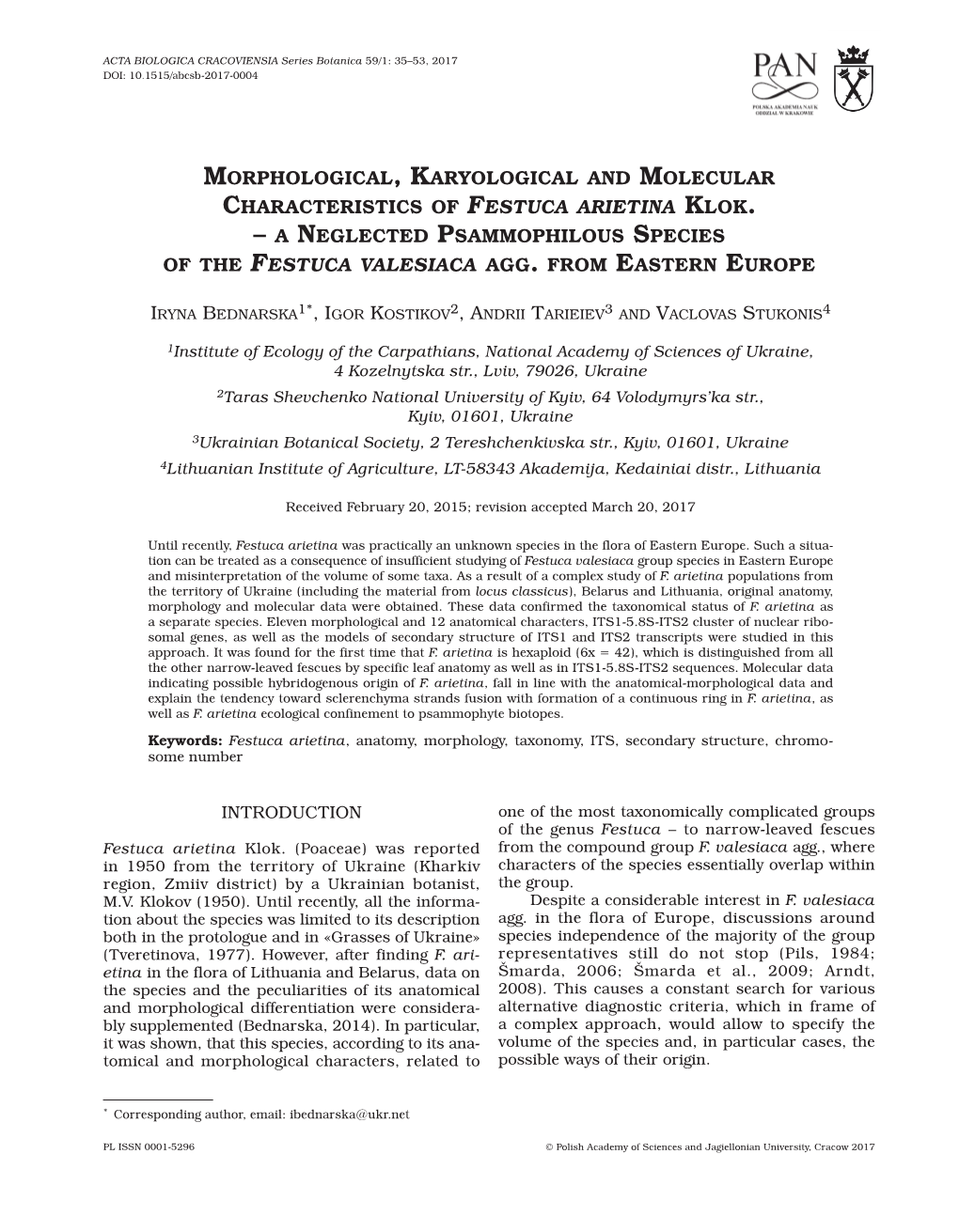 03Bednarska Et Al (59-1).Pdf