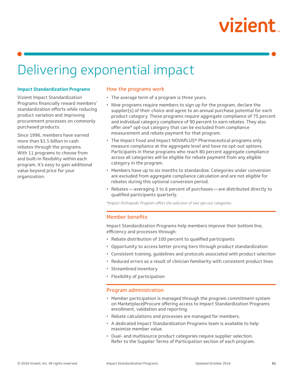 Delivering Exponential Impact