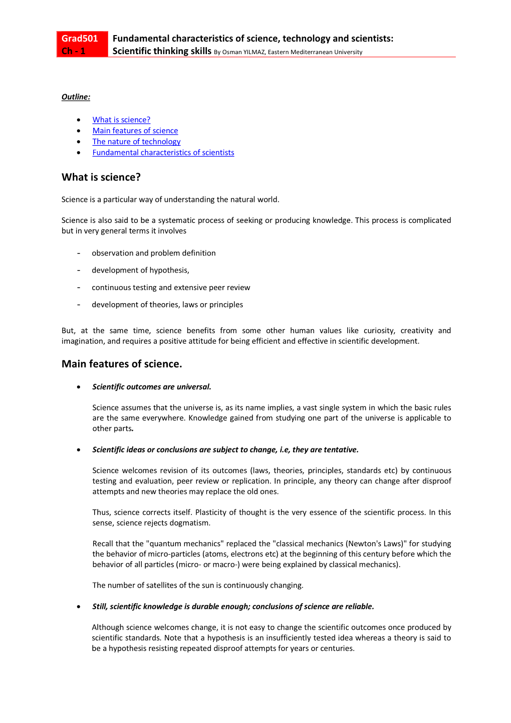 Ch-1 Fundamental Characteristics of Science Technology and Scientists File