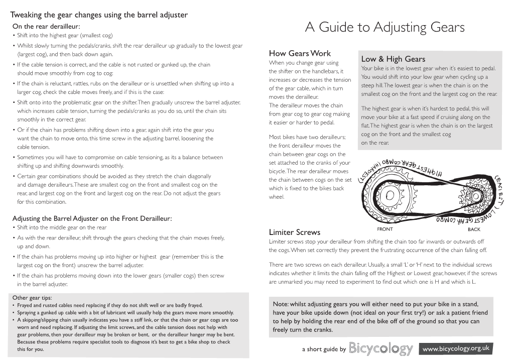 A Guide to Adjusting Gears