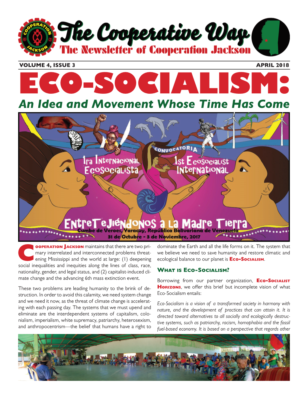 ECO-SOCIALISM: an Idea and Movement Whose Time Has Come