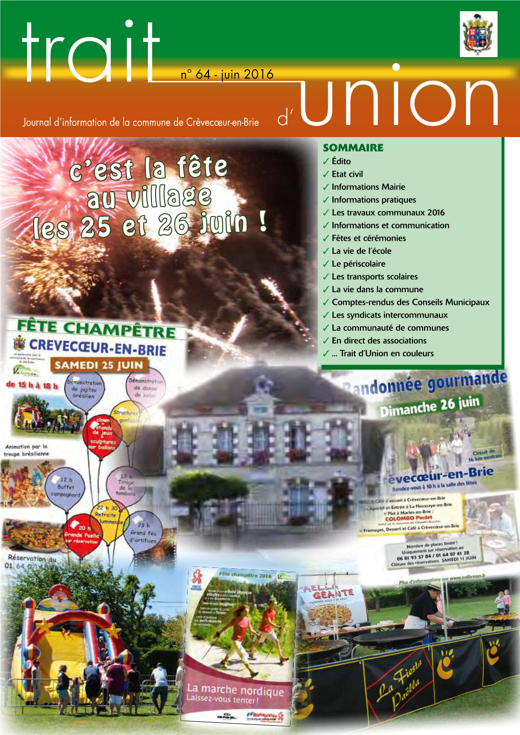 C'est La Fête Au Village Les 25 Et 26 Juin !