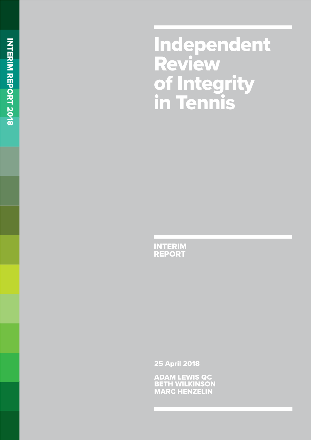 Independent Review of Integrity in Tennis