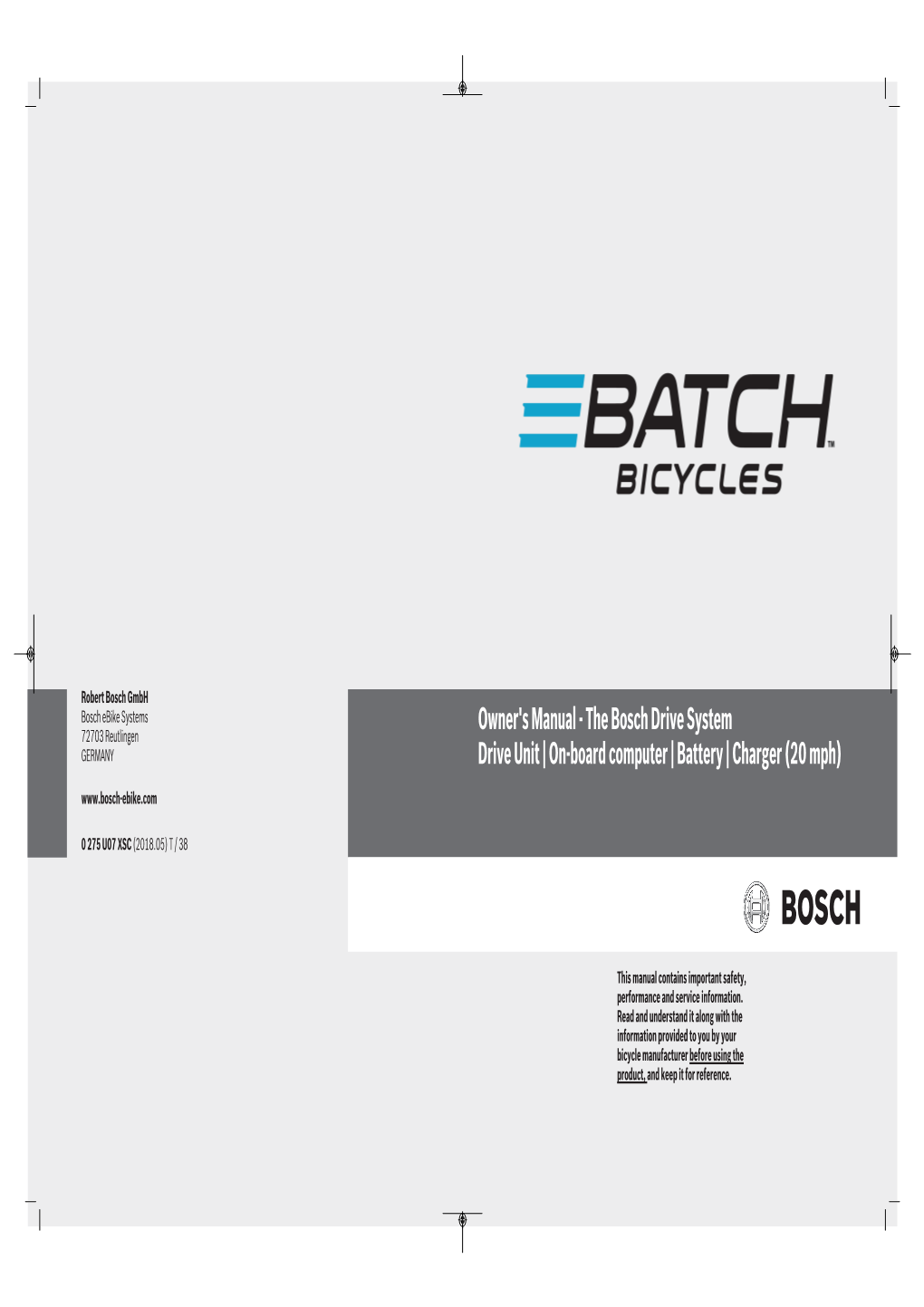 Batch E-Bikes with Files