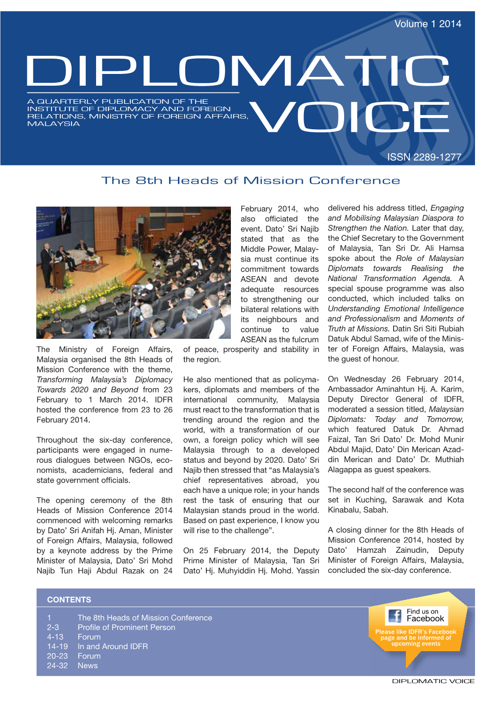 Diplomatic Voice Vol.1