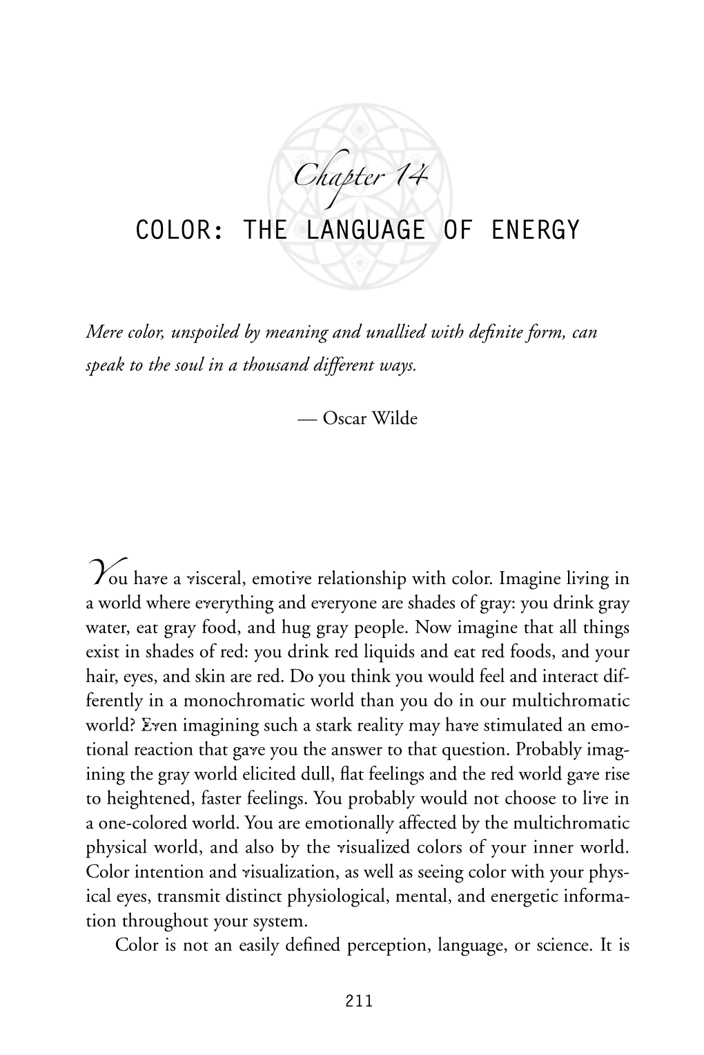 Color: the Language of Energy