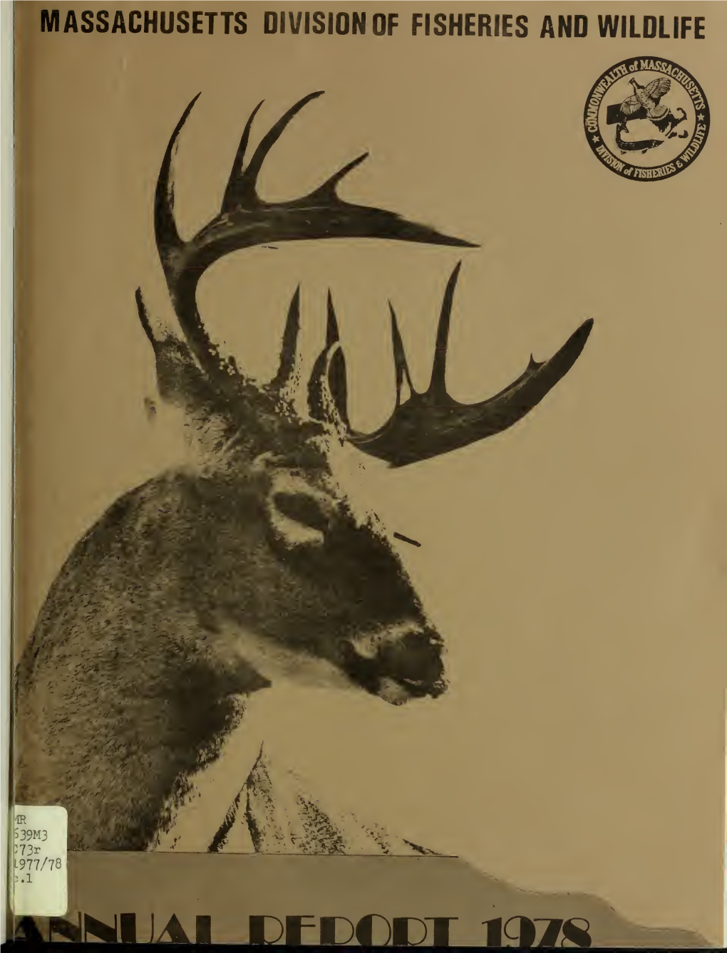 Massachusetts Division of Fisheries and Wildlife Annual Report 1976