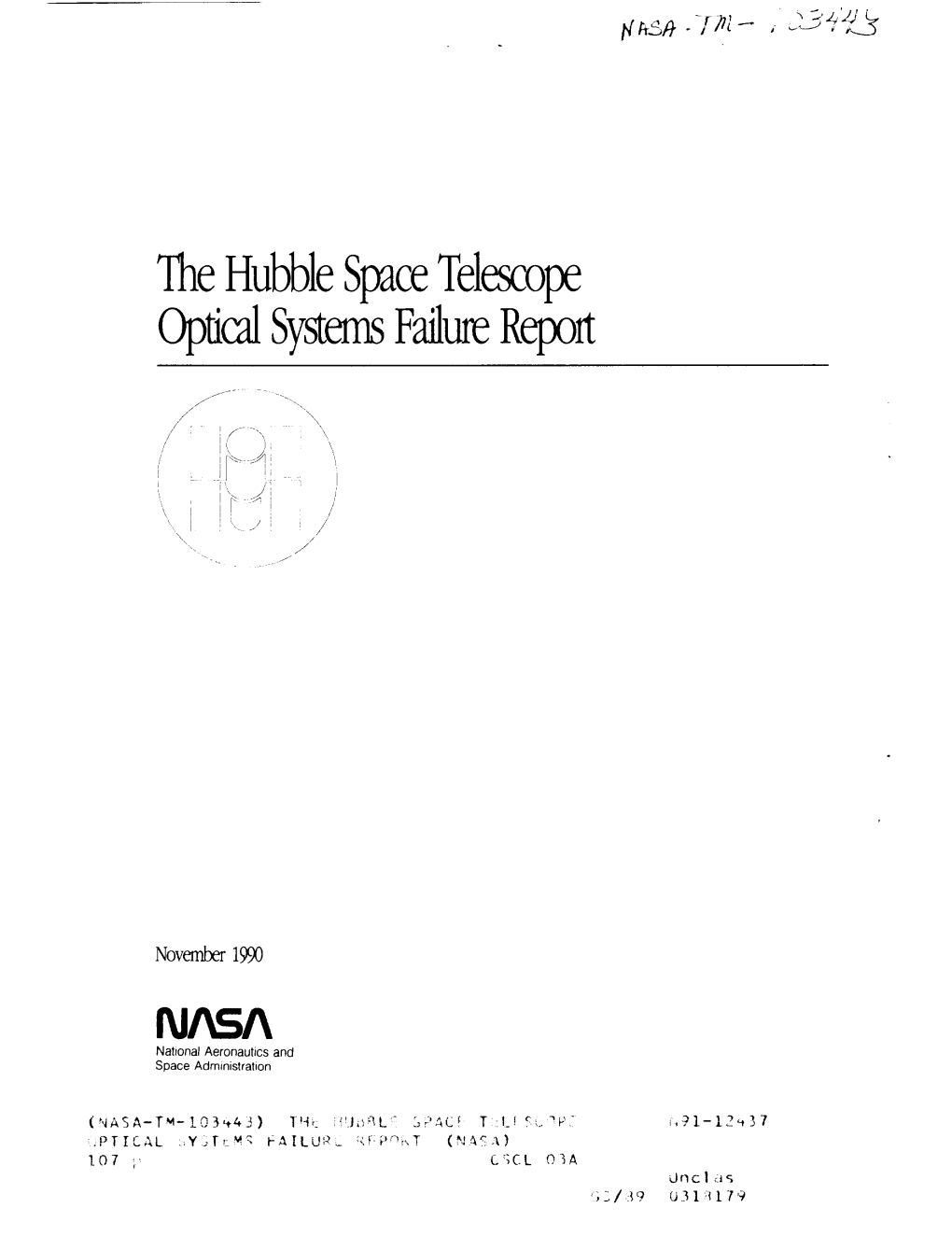 Thehubblespacetelescope Opticalsystemsfailurereport